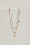 NastyGal Double Layer Star Necklace thumbnail 4