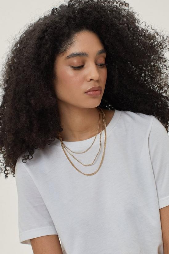 NastyGal 3 Layer Necklace 1