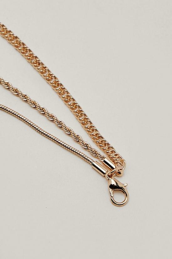 NastyGal 3 Layer Necklace 4