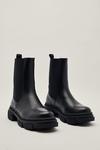 NastyGal Exposed Gusset Chunky Chelsea Boot thumbnail 2