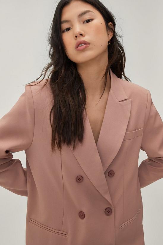 NastyGal Oversized Double Breasted Tailored Jacket 1