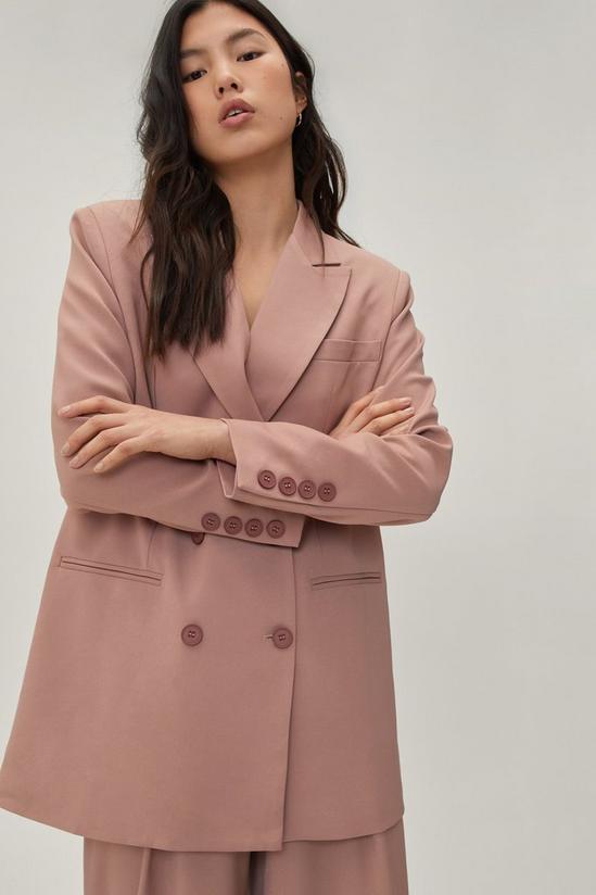 NastyGal Oversized Double Breasted Tailored Jacket 3