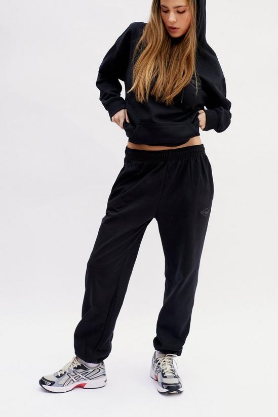 NastyGal Active Society Embroidered Hoodie and Joggers Set 3