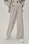 NastyGal Grey Tailored Co Ord Wide Leg Trousers thumbnail 2