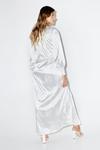 NastyGal Jacquard Long Sleeve Maxi Dress thumbnail 4