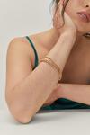 NastyGal Gold Plated Chain Link Bracelets thumbnail 2