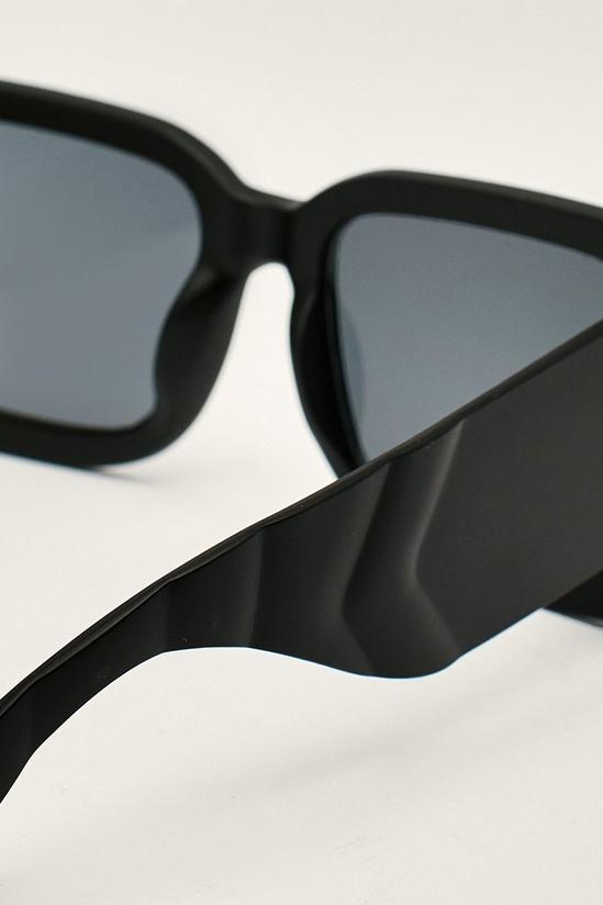 NastyGal Chunky Plastic Square Sunglasses 4
