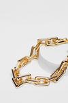 NastyGal Fuck What They Link Chunky Chain Necklace thumbnail 1