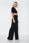 NastyGal Everything's About Tee Wide-Leg Trousers Set thumbnail 2