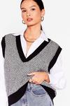 NastyGal Relaxed Knitted Vest Top thumbnail 2
