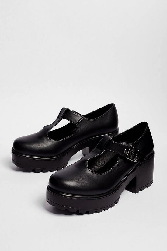 NastyGal T-Bar Cleated Mary Janes 2