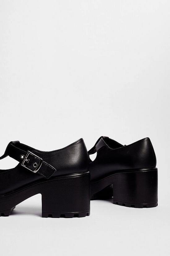 NastyGal T-Bar Cleated Mary Janes 3