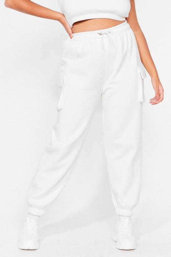 NastyGal As Easy As That Plus Size High-Waisted Joggers 3