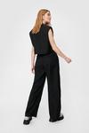 NastyGal When It Suits You High-Waisted Wide-Leg Trousers thumbnail 4