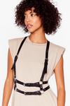 NastyGal Faux Leather Buckle Detail Body Harness thumbnail 3