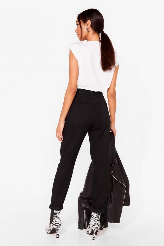 NastyGal Petite Relaxed Fit Mom Jeans 4