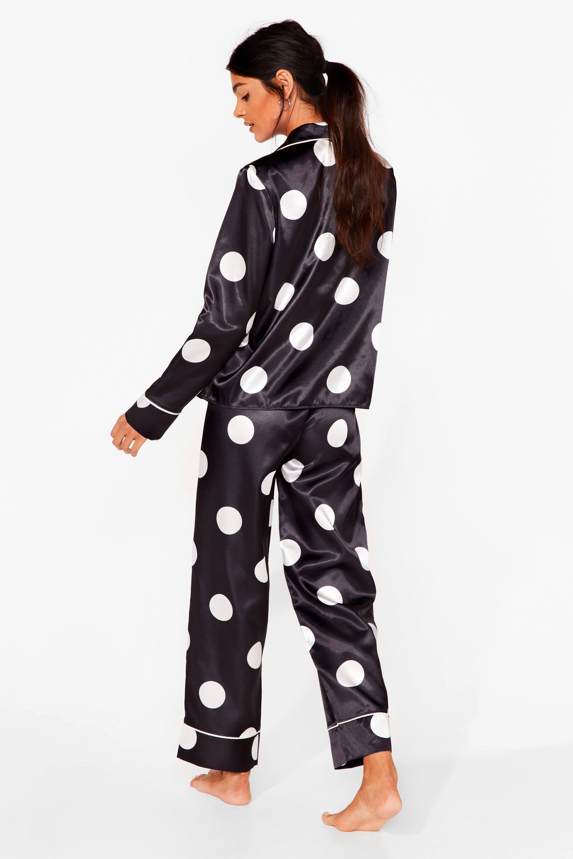 Spotty pyjamas hotsell