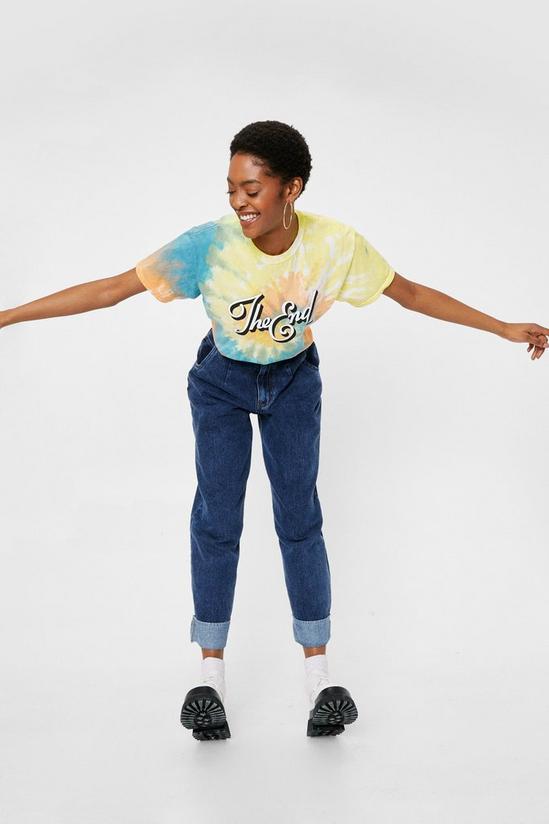 NastyGal The End Graphic Tie Dye T-Shirt 2