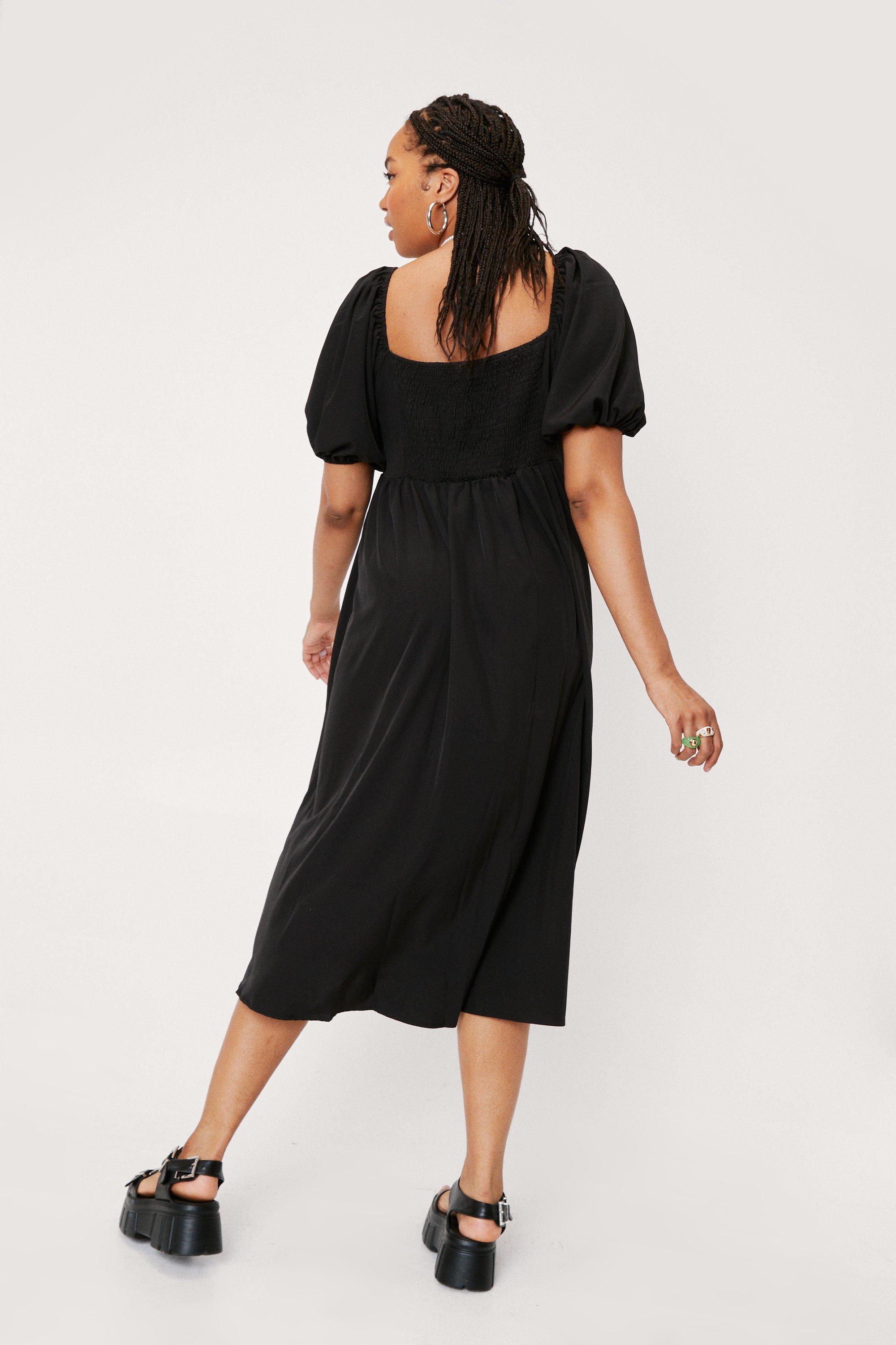 Boohoo flowy outlet dress