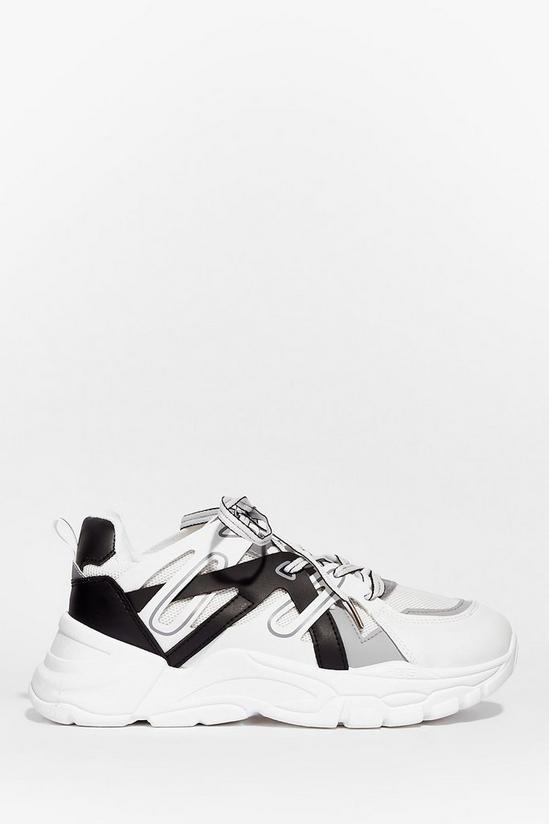 NastyGal In and Out Contrasting Chunky Sneakers 1