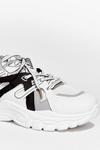 NastyGal In and Out Contrasting Chunky Sneakers thumbnail 4