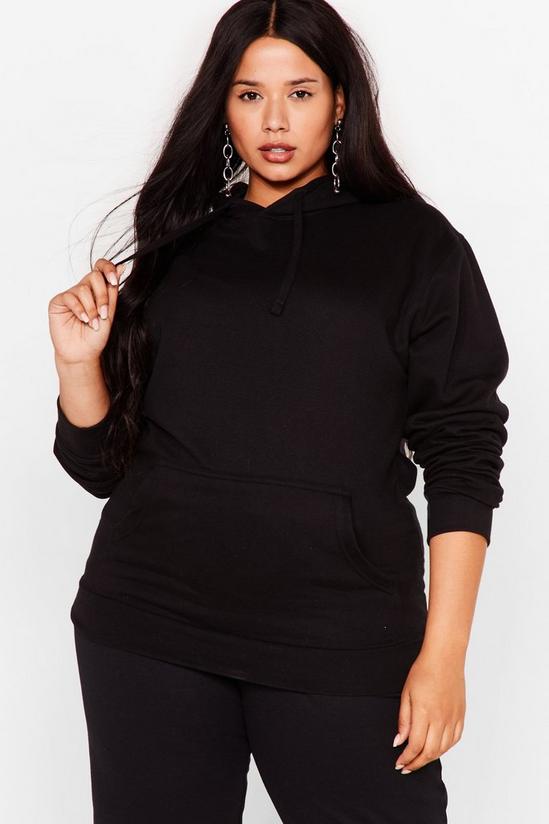 NastyGal Oversize and Conquer Plus Pullover Hoodie 2