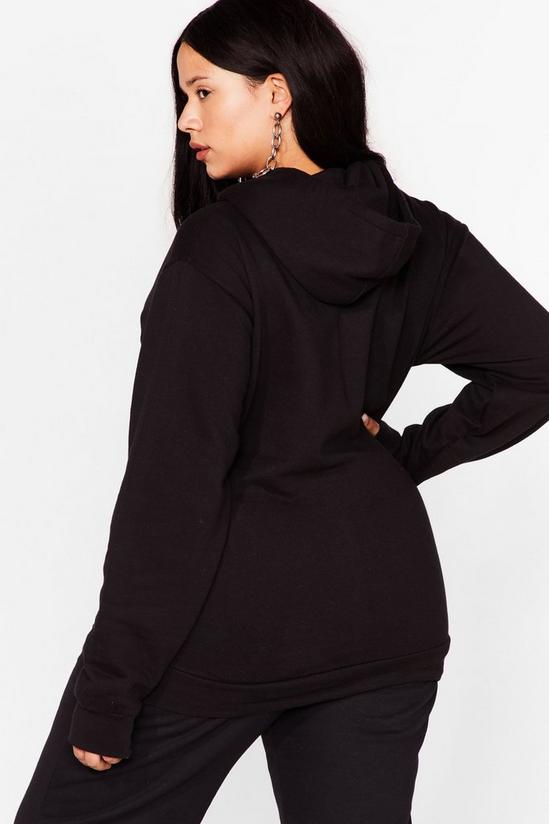 NastyGal Oversize and Conquer Plus Pullover Hoodie 4