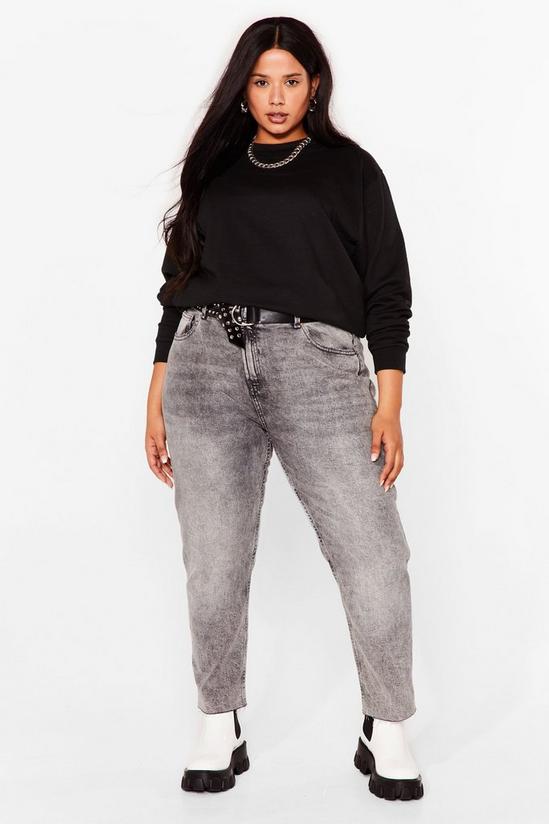 NastyGal Where There's a Chill Oversized Plus Sweatshirt 2