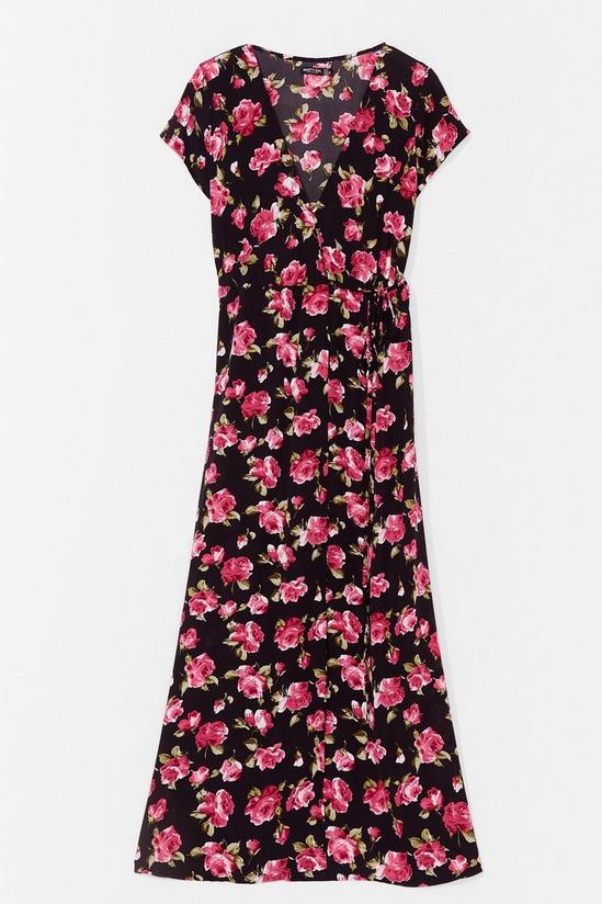 NastyGal We're Growing Places Floral Maxii Dress 1
