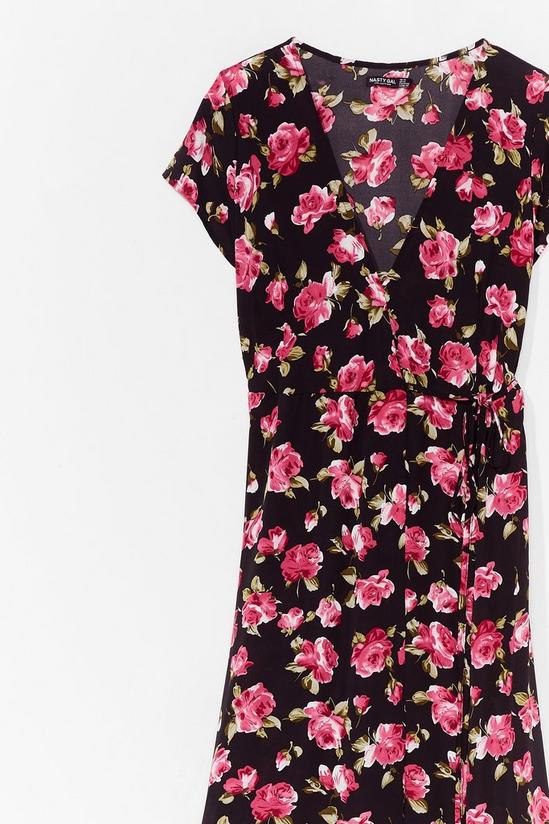 NastyGal We're Growing Places Floral Maxii Dress 2