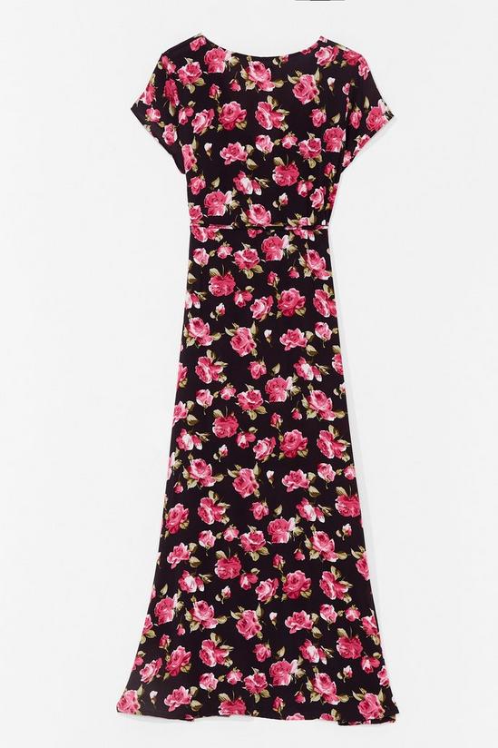 NastyGal We're Growing Places Floral Maxii Dress 3