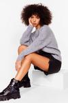NastyGal Such a Softie Knitted Crew Neck Jumper thumbnail 2