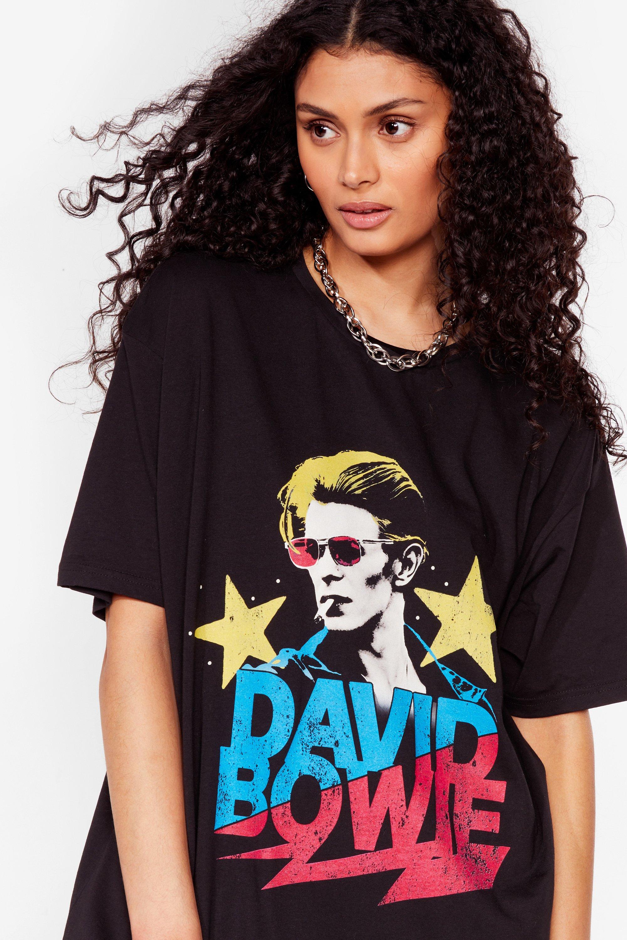 David bowie t 2025 shirt womens uk