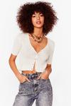 NastyGal Knit's Fine By Us Cropped Cardigan thumbnail 2