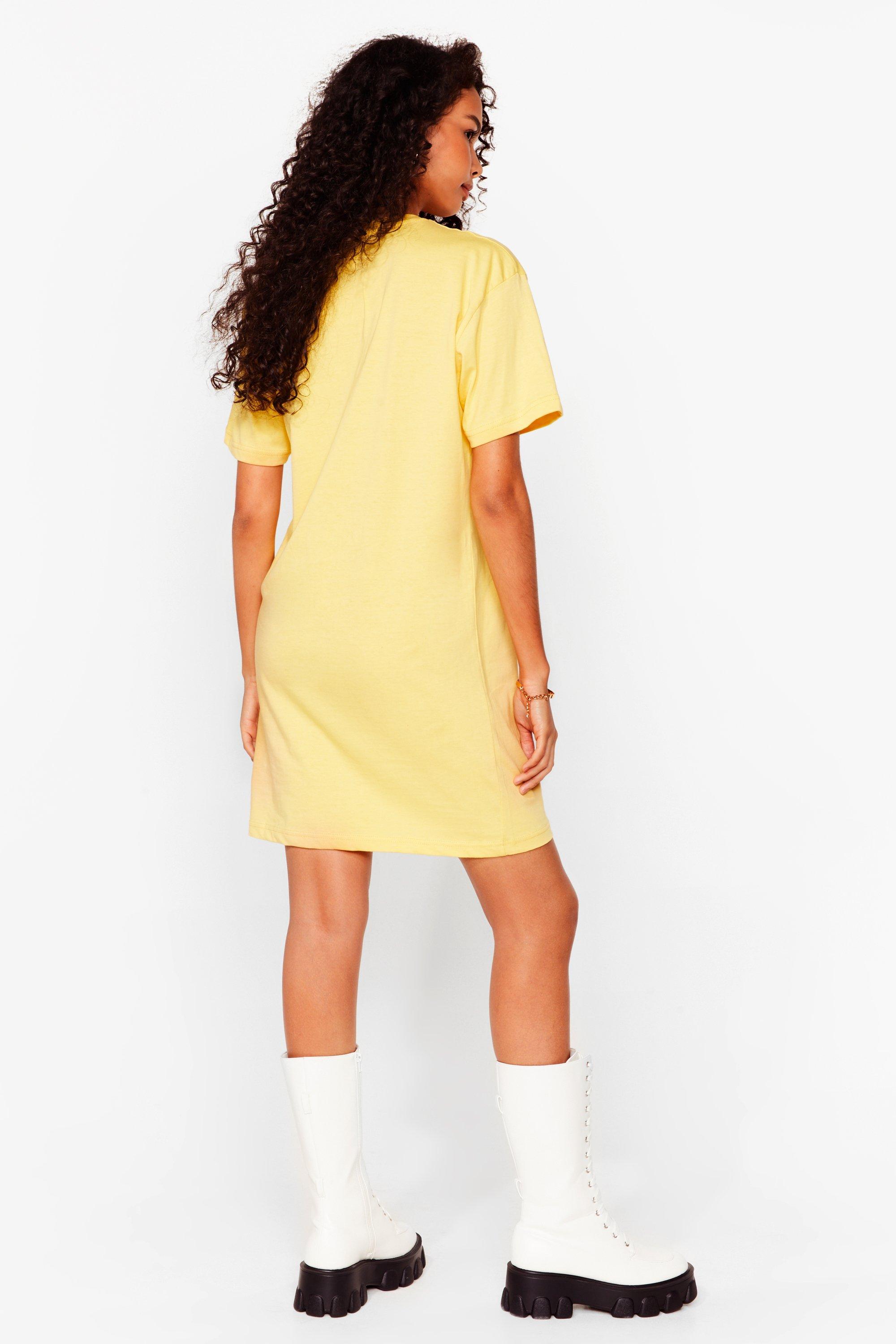 Lemon t shirt dress online