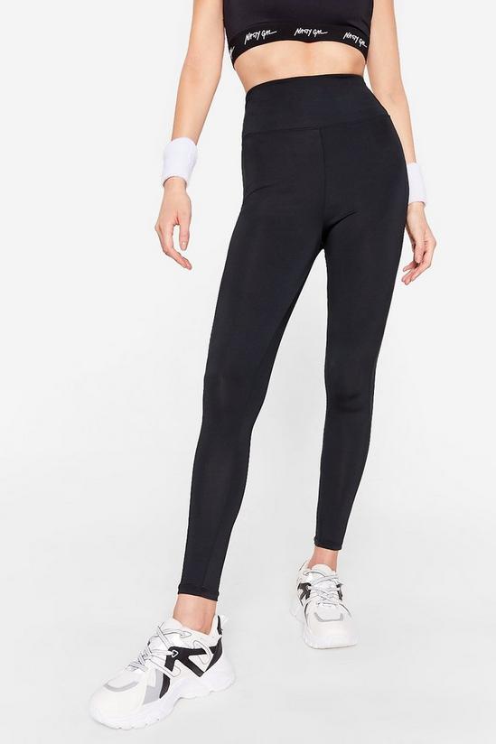 NastyGal Thick High Waisted Workout Leggings 3