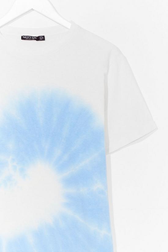 NastyGal Swirl Crew Neck Tie Dye T-Shirt 4