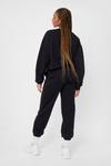 NastyGal Cropped Crew Neck Sweatshirt and Trousers Set thumbnail 4