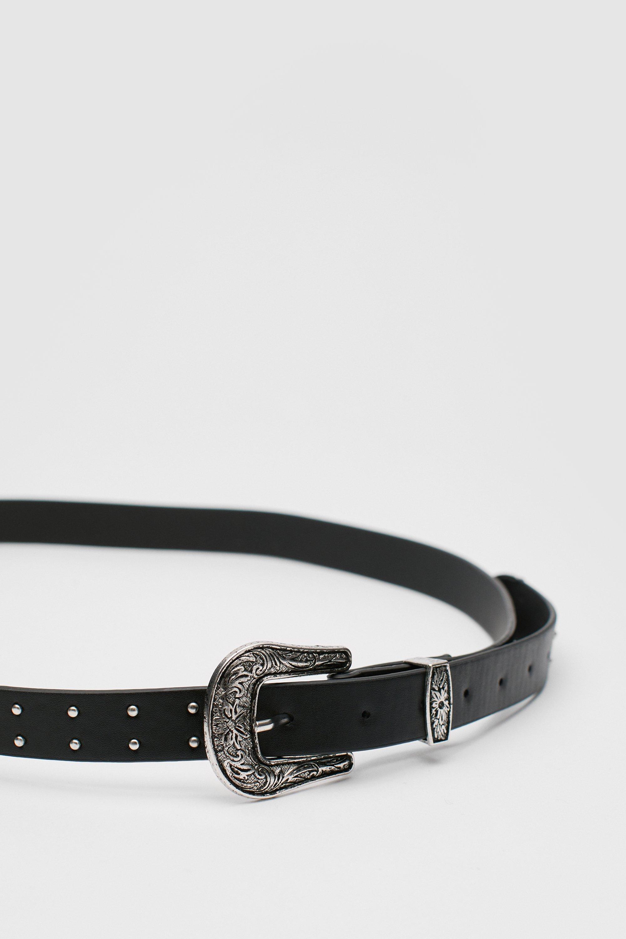 Plus size studded belt sale