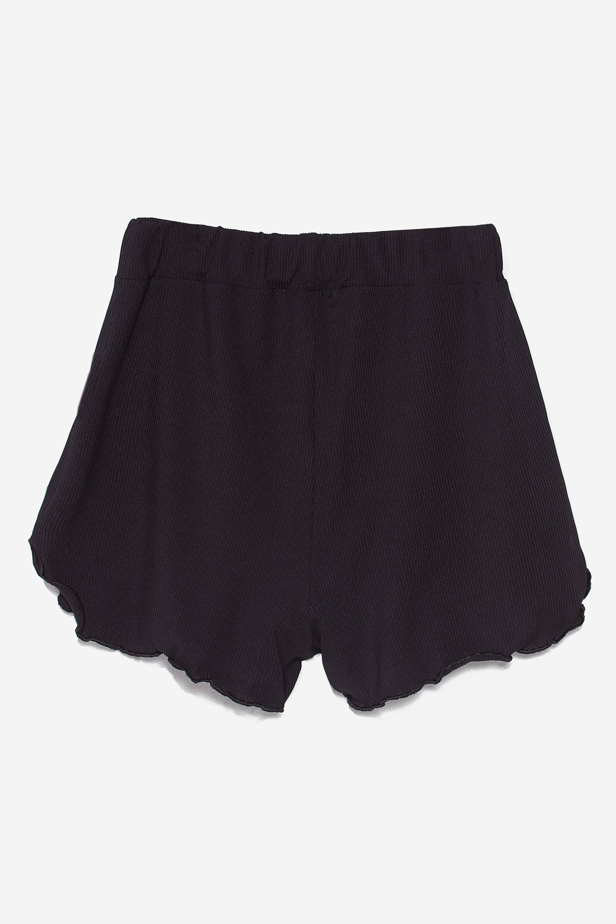 Ruffle pajama shorts sale