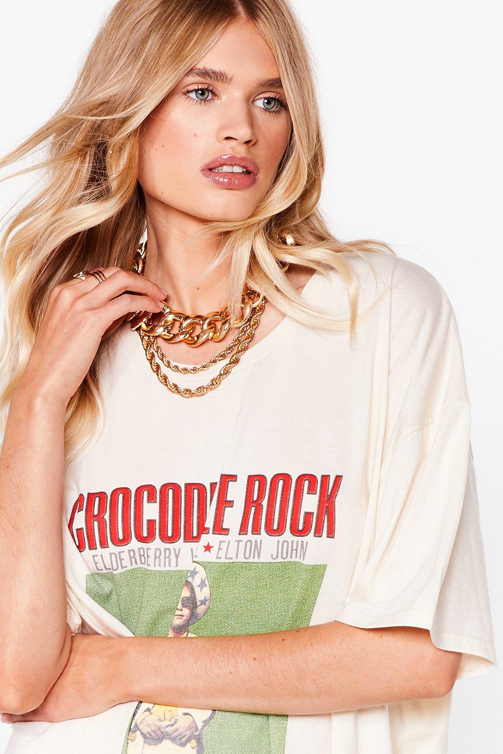 elton john crocodile rock t shirt