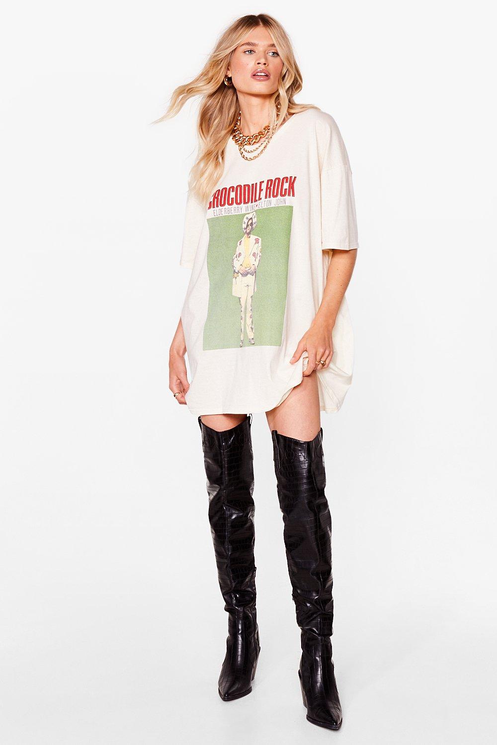 crocodile rock t shirt