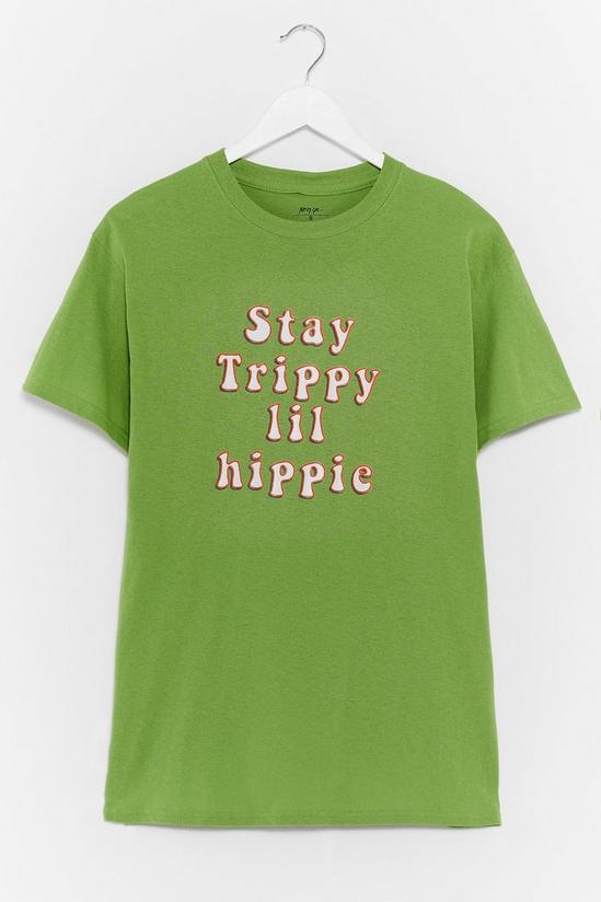 NastyGal Stay Trippy Lil Hippy Graphic T-Shirt 1