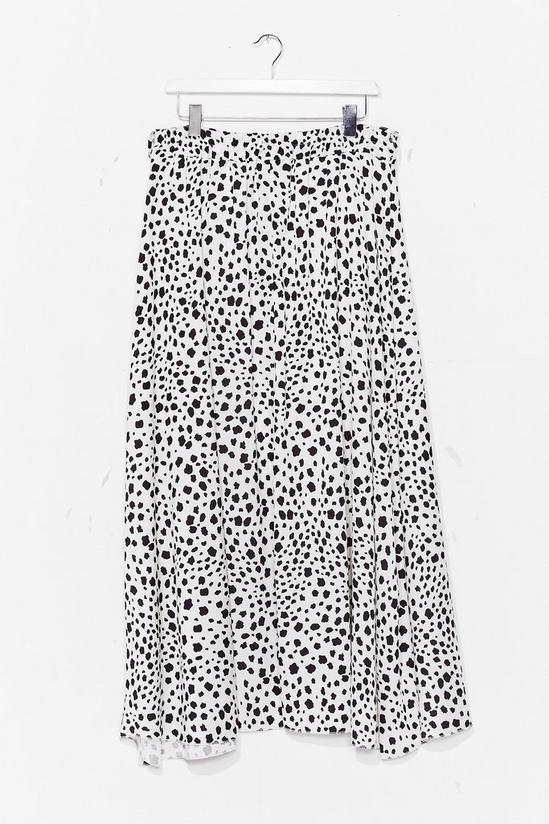 NastyGal Wild Child Dalmatian Plus Midi Skirt 4