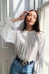 NastyGal Unde-pleated Champ Relaxed Blouse thumbnail 2