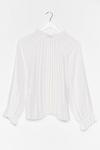 NastyGal Unde-pleated Champ Relaxed Blouse thumbnail 3