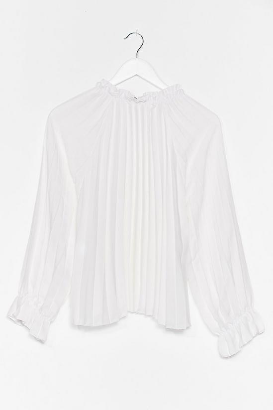 NastyGal Unde-pleated Champ Relaxed Blouse 3