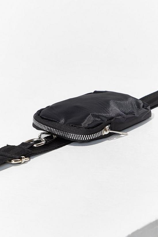 NastyGal Chain Strap Zip Close Shoulder Bag 3