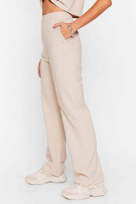 NastyGal Perfect Pair High-Waisted Wide-Leg Trousers 3