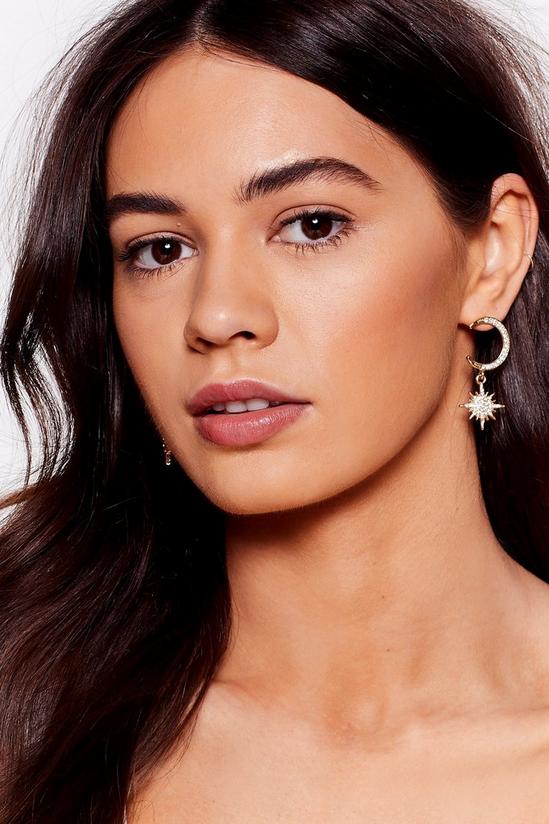 NastyGal To the Moon and Back Star Drop Earrings 1
